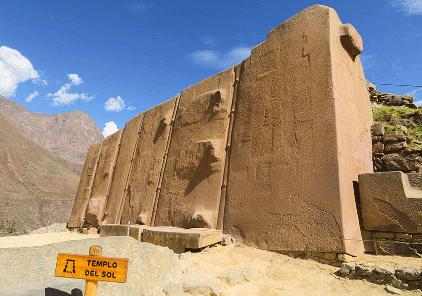 Fortaleza y terrazas arqueológicas de Ollantaytambo